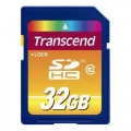 SDHC 32GB  Transcend Class 10