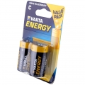 Элемент питания VARTA  LR14 Energy (2 бл)   (20/200)
