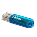 Флеш-накопитель USB  64GB  Mirex  ELF  синий  (ecopack)