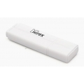 Флеш-накопитель USB  4GB  Mirex  LINE  белый  (ecopack)