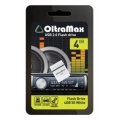 Флеш-накопитель USB  4GB  OltraMax   50  белый