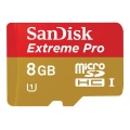 MicroSD  8GB  Sandisk Extreme Pro Class10 UHS-I 