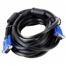 Кабель AOPEN монитор-SVGA card (15M-15M), 2 фильтра, 5 м. (1/40)