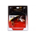 Кабель VCOM HDMI 19M/M ver 1.4+3D, позолоченные контакты, 2 фильтра, 20 метров