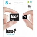 MicroSD 8GB LEEF Russia Retail Pkg Class 10 + SD адаптер