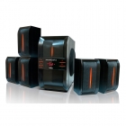 Колонки DIALOG Progressive AP-540, черные, 5.1, 40W+5*12W, USB+SD reader, пульт ДУ,FM радио