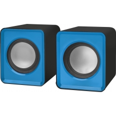 Активная система DEFENDER SPK-22, USB, 2.0, синяя.