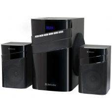 Активная система DEFENDER 2.1 X400, черный, 40 Вт, Bluetooth, FM/MP3/SD/USB.
