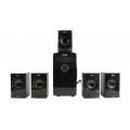 Колонки Sven HT-200 5.1 черный 80Вт