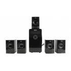 Колонки Sven HT-200 5.1 черный 80Вт