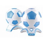 Колонка PERFEO Football Speaker PF-2014-W/BL, белая/голубая, 2.0, USB (1/20)