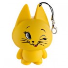 Мини-колонка PERFEO PF-MC07YC, жёлтая, дизайн "кошечка" (1/50)