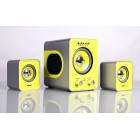 Колонки SmartBuy, 2.1, Buzz, чёрная/жёлтая, USB (1/16)