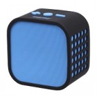 Колонки SmartBuy, 1.0, Smarty, чёрная/синяя, Bluetooth 2.1 + EDR (1/12)