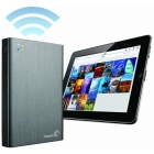 Внешний HDD Seagate 2TB Wireless Plus 2TB silver (STCV2000200) USB 3.0 WiFi