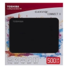 Внешний HDD Toshiba  500 GB Stor.e Canvio Connect черный 2.5",USB 3.0