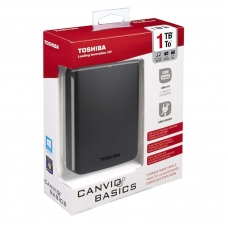 Внешний жесткий диск Toshiba 1 TB Stor.e Canvio Basics чёрный, 2.5,USB 3.0