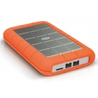 Внешний жесткий диск HDD LaCie 500 GB Rugged Triple оранжевый, 2.5