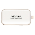 Флешка для iPhone/iPad 32GB A-DATA UE710 i-Memory Elite, USB 3.0/Lightning белая
