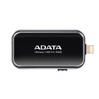 USB 3.0 64GB A-DATA UE710 i-Memory Elite, USB 3.0/Lightning черный