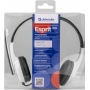 Гарнитура DEFENDER Esprit 055, серая. Накладные. Разъём: 2 x 3.5 mm стерео. Диапазон частот наушники: 20-20000 Гц., микрофон: 20-16000 Гц. Сопротивление; наушник: 32 Ом, микрофон: 2.2 Ом. Длина провода: 2 м. (1/20)