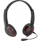 Гарнитура DEFENDER Aura 115, чёрная. Накладные, закрытого типа. Разъём: 2 x 3.5 mm стерео. Диапазон частот наушники: 20-20000 Гц., микрофон: 20-16000 Гц. Сопротивление; наушник: 32 Ом, микрофон: 2.2 Ом. Регулятор громкости. Длина провода: 2 м. (1/20)