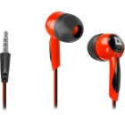 Наушники DEFENDER Basic 604, красные. Вкладыши. Диапазон частот: 18-20000 Гц. Сопротивление: 32 Ом. Разъём: 3.5 mm. Длина провода: 1.2 м. (1/80)