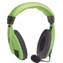 Гарнитура DEFENDER Gryphon HN-750, зелёная. Накладные, закрытого типа. Разъём: 2 x 3.5 mm стерео jack. Диапазон частот наушники: 18-20000 Гц., микрофон: 20-16000 Гц. Сопротивление; наушник: 32 Ом, микрофон: 2.2 Ом. Регулятор громкости. Длина провода: 2 м.