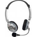 Гарнитура DEFENDER Phoenix HN-928, чёрная/серая. Накладные, закрытого типа. Разъём: 2 x 3.5 mm стерео jack. Диапазон частот наушники: 20-20000 Гц., микрофон: 20-16000 Гц. Сопротивление; наушник: 32 Ом, микрофон: 2.2 Ом. Длина провода: 3 м. (1/36)
