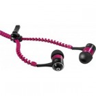 Гарнитура DEFENDER ZigZag, розовая, вкладыши, шнур 1.1 м