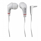 Наушники INTRO ZX-6650, белые. Вакуумные