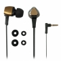 Наушники RITMIX RH-132 Metal Bronze. Внутриканальные. Диапазон частот: 20-20000 Гц. Сопротивление: 16 Ом. Разъём: 3.5 мм. Высокий уровень звукоизоляции. Длина провода: 1.2 м. (1/200)