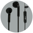Гарнитура RITMIX RH-422BTH Bluetooth 4.1, чёрная, внутриканальная,  (1/100)