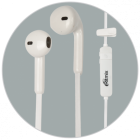 Гарнитура RITMIX RH-422BTH Bluetooth 4.1, белая, внутриканальная,  (1/100)