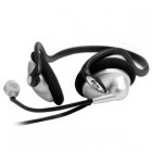 Гарнитура RITMIX RH-331M, чёрная, затылочная, шнур 2 м