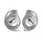 Наушники RITMIX RH-300, серебро, клипсы, шнур 0.80 м