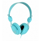 Наушники SmartBuy SBE-9130 Trio, бирюзовые. Полноразмерные. Матовое прорезиненное покрытие. Диапазон частот: 20-20000 Гц. Разъём: 3.5 mm. (L-образный). Длина провода: 1.2 м. (1/40)