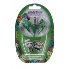 Наушники SmartBuy SBE-5100 Color Band, зелёные, вкладыши, шнур 1.2 м. (1/400)