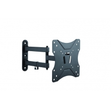 Наклонно-поворотный настенный кронштейн Aspect Line-18 black