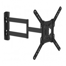 Наклонно-поворотный настенный кронштейн Aspect Line-19 black