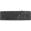 Клавиатура DEFENDER HB-420, полноразмерная, черный, USB