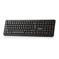 Клавиатура SmartBuy 208, USB, чёрная