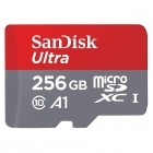 Карта памяти 256Gb MicroSD SanDisk Ultra Class 10 + adapter