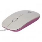 Мышь DEFENDER NetSprinter 440, мини, белая/розовая, USB (1/90)