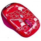 Мышь E-BLUE Monster Babe, красная, USB, сенсор, беспроводная (1/40)