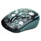 Мышь E-BLUE Monster Babe, чёрная, USB, сенсор, беспроводная (1/40)