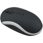 Мышь проводная оптическая RITMIX ROM-111 черная/белая, USB.