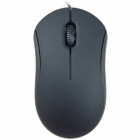 Мышь проводная оптическая RITMIX ROM-111 черная/серая, USB. 