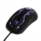 Мышь DIALOG Gan-Kata MGK-47U, черная, USB, проводная, игровая, 7 кн., + колесо прокрутки, Avago sensor,Omron switches,Soft (1/20)