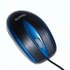 Мышь DIALOG Pointer Optical MOP-12BU, черная/синяя, USB, проводная, 3 кн., + колесо прокрутки (1/20)